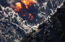 แผนผังหรือภาพจำลองของถ้ำ Tora Bora