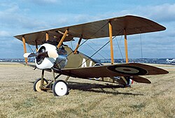 เครื่องบินโบราณที่ใช้ใน Royal Flying Corps